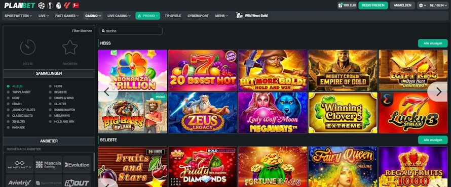 Planbet Casino